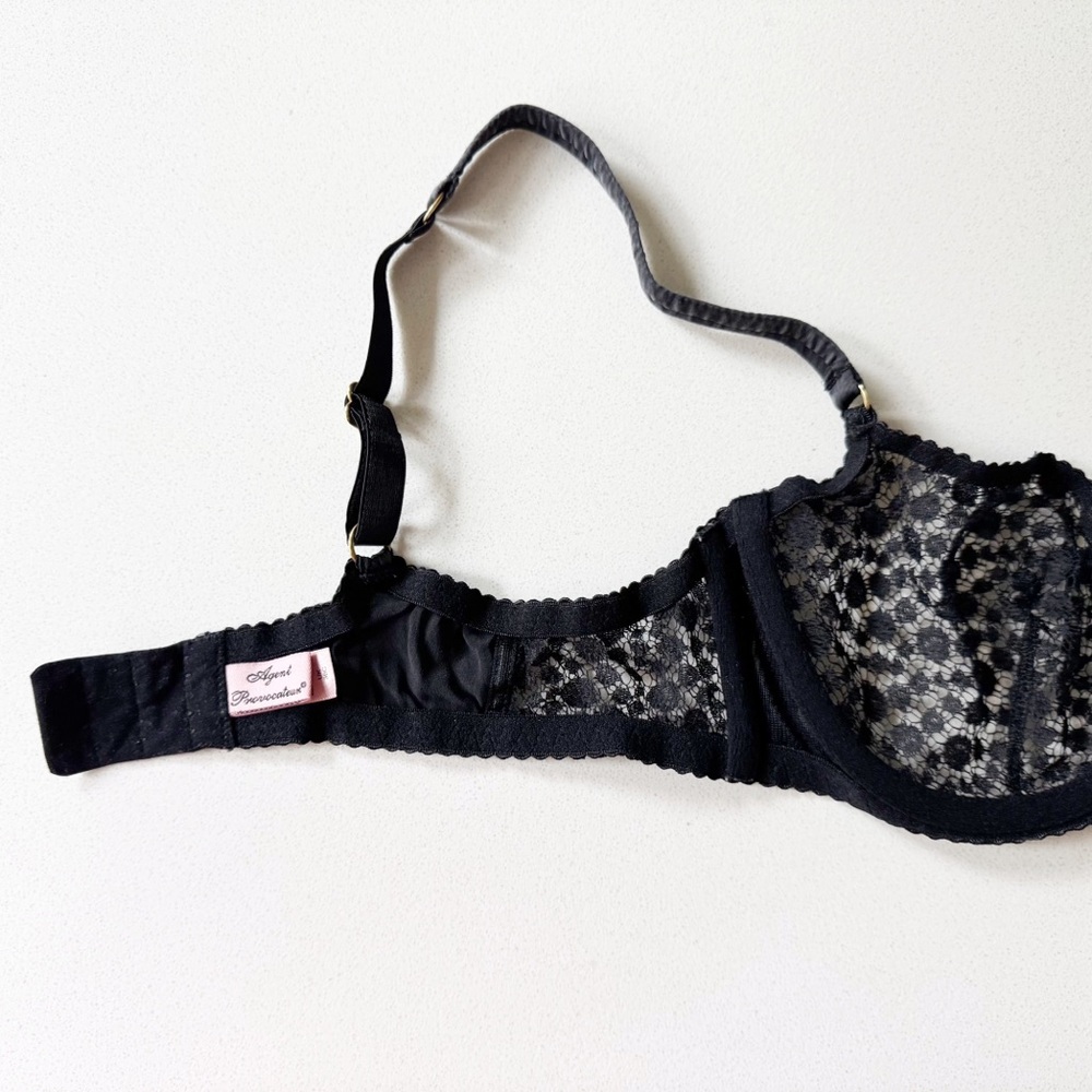 Agent Provocateur Black Lace Bra - Picture 10 of 13